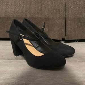 Torrid Black Heels with Strap